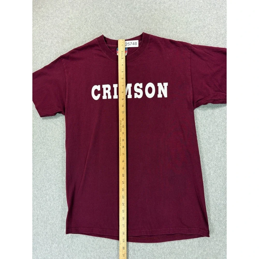Harvard‎ Crimson Track & Field S/S Tee Shirt (Men's Medium) Maroon - Picture 8 of 11